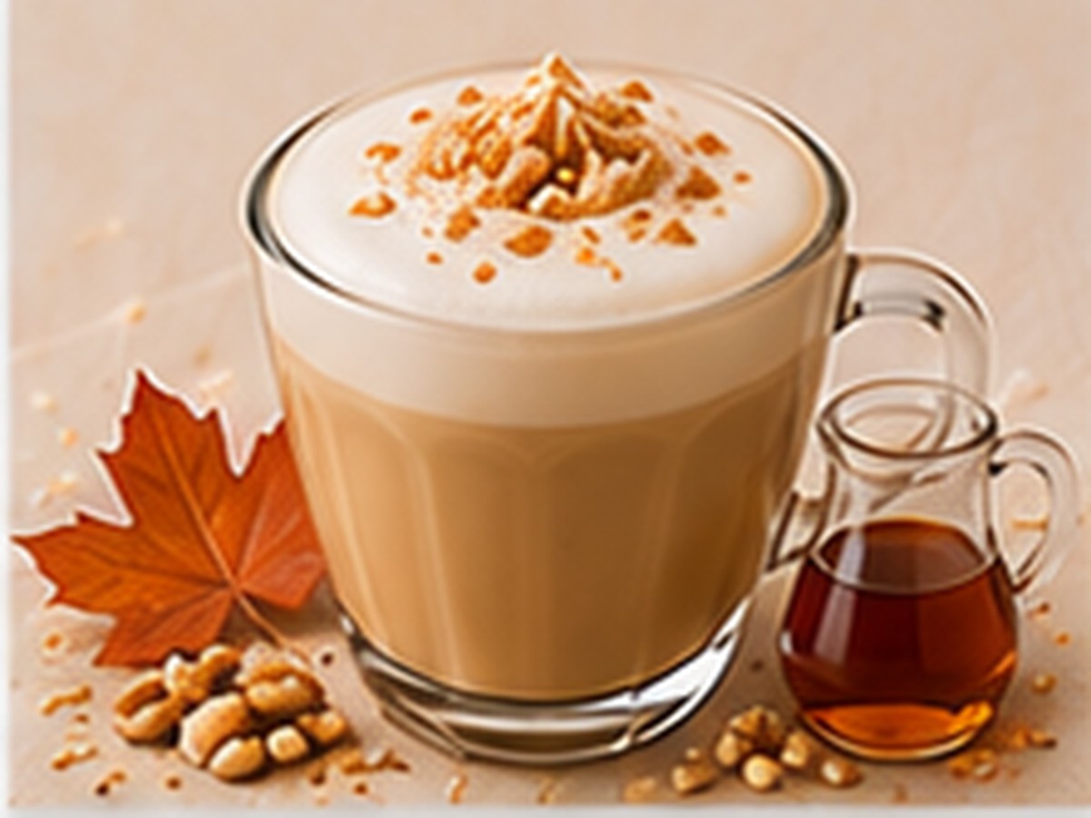 Sirup-Cappuccino
