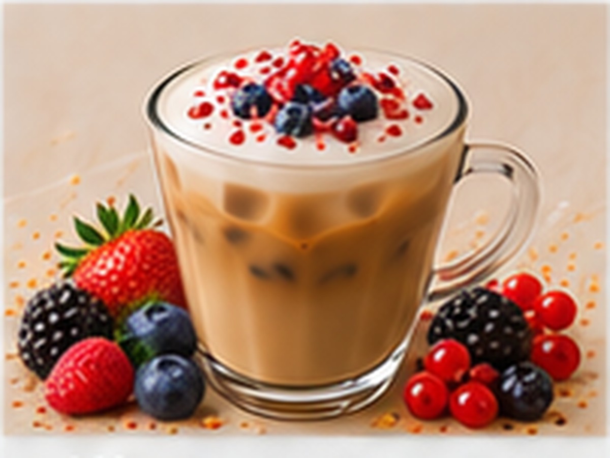 Sirup-Cappuccino