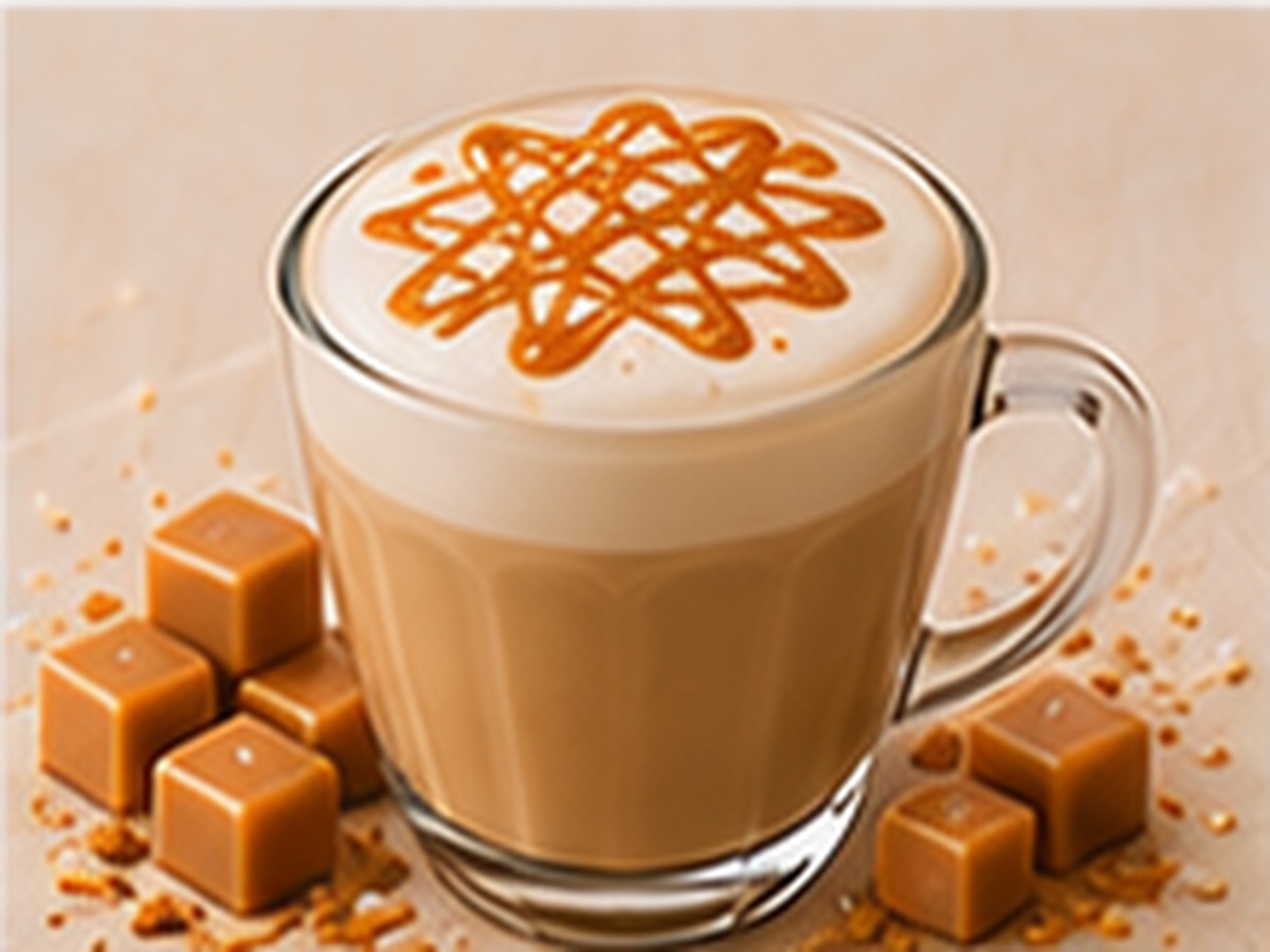 Sirup-Cappuccino