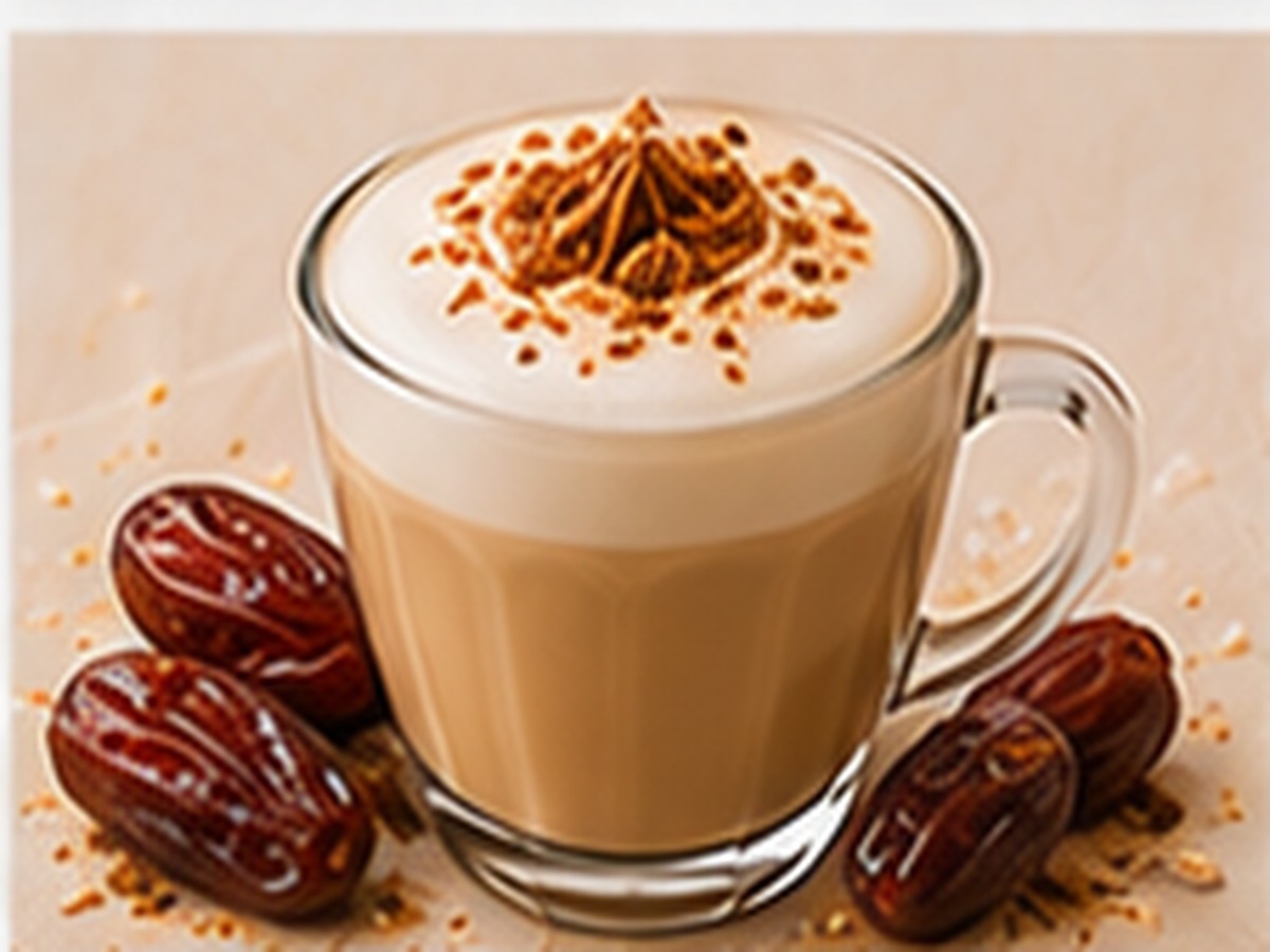 Sirup-Cappuccino