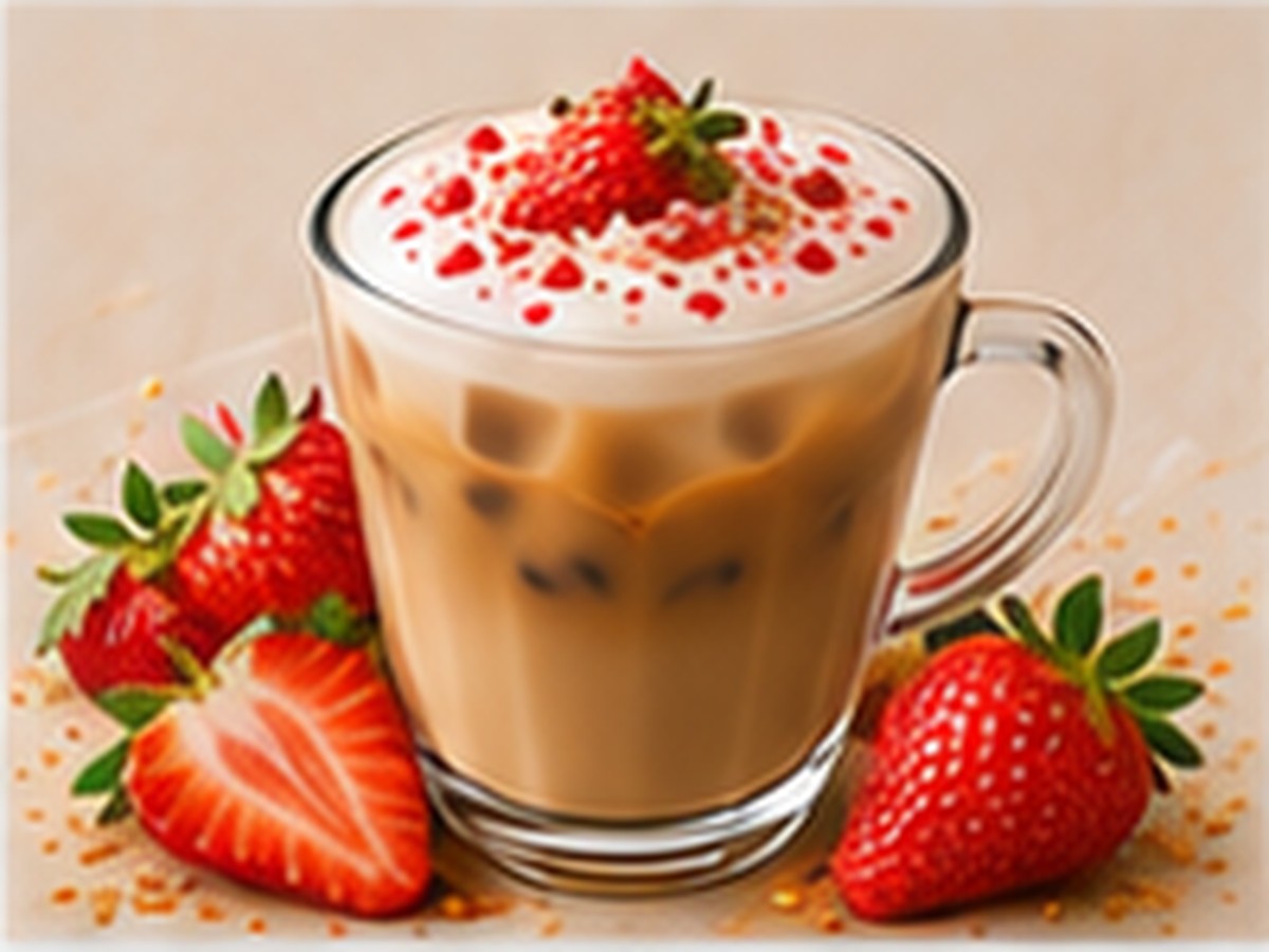 Sirup-Cappuccino