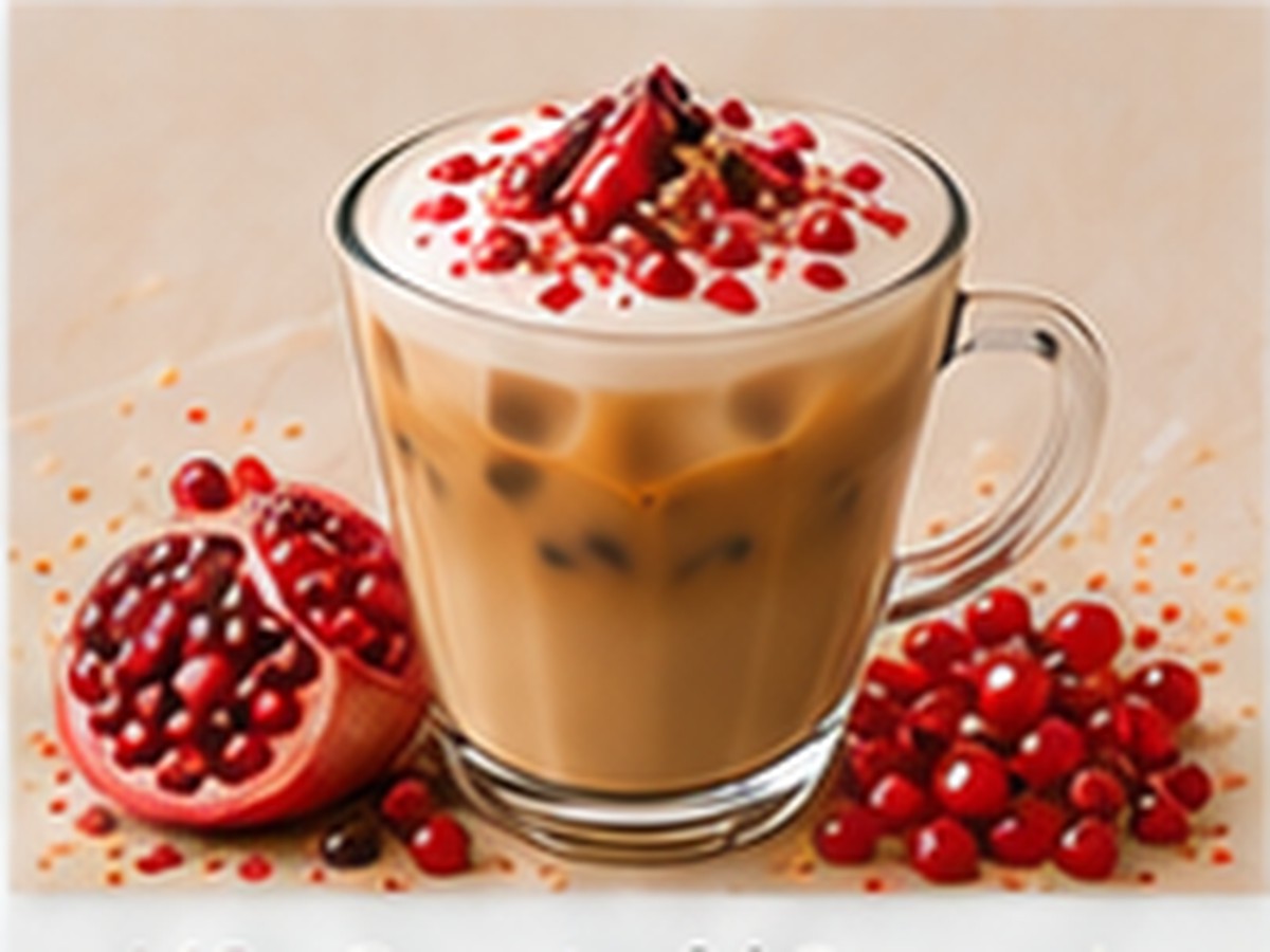 Sirup-Cappuccino