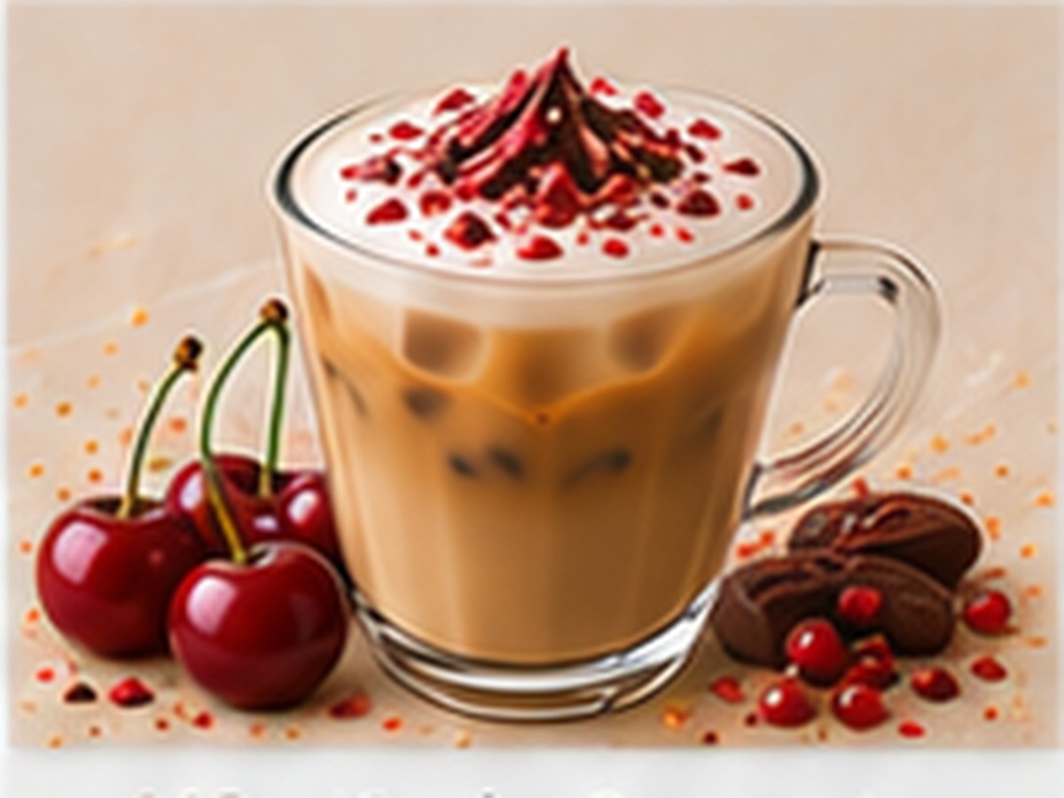 Sirup-Cappuccino