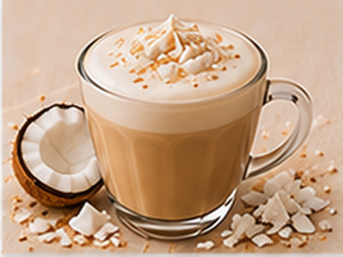 Sirup-Cappuccino