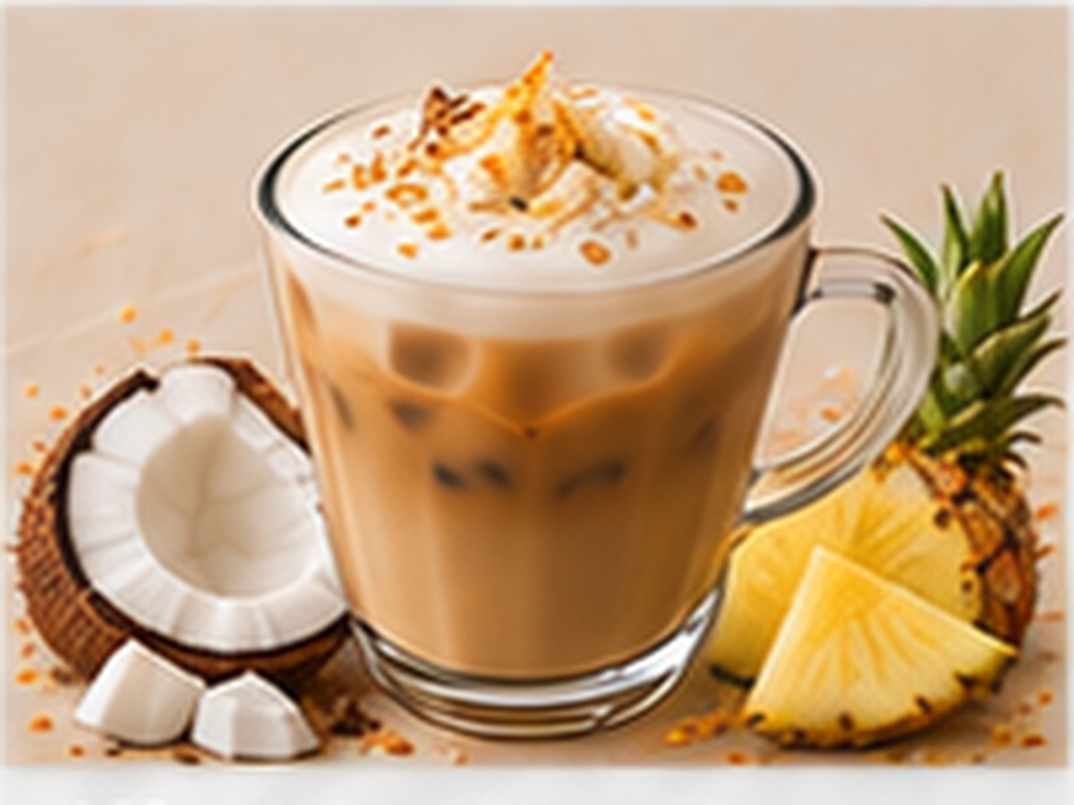 Sirup-Cappuccino