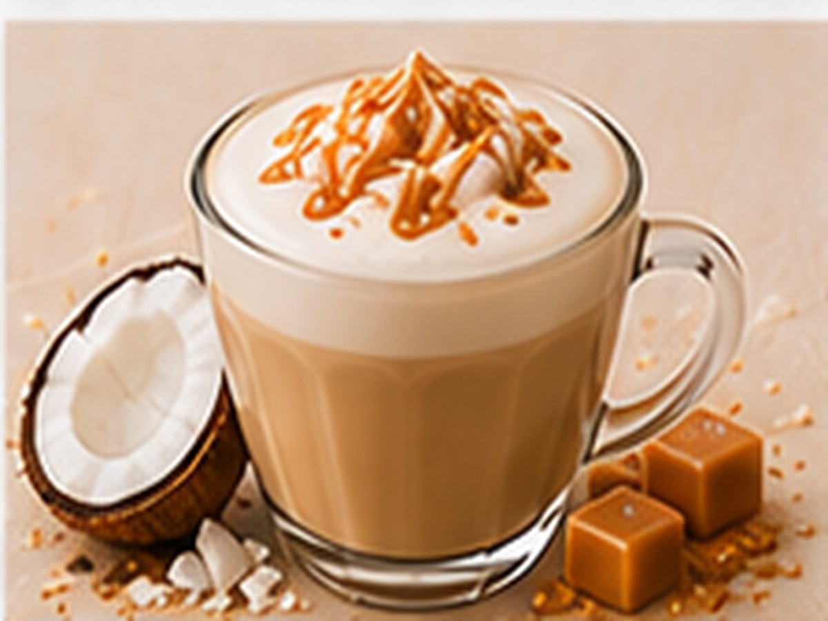 Sirup-Cappuccino