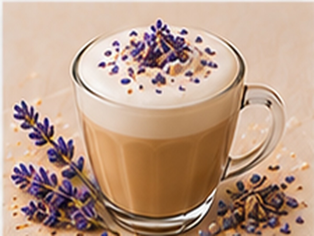 Sirup-Cappuccino
