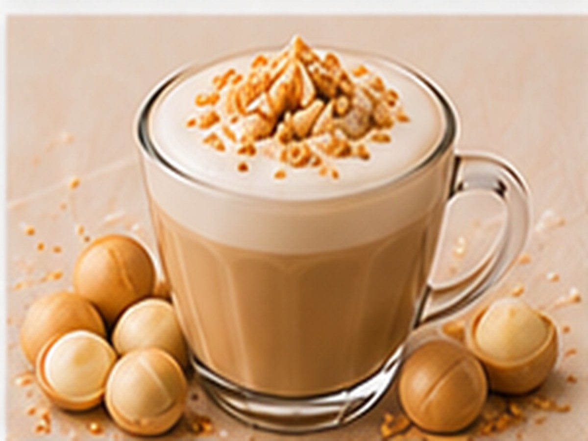 Sirup-Cappuccino