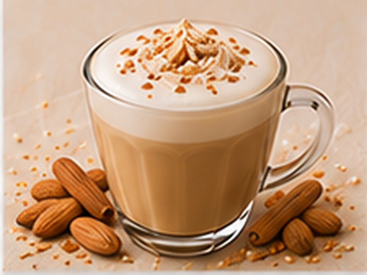 Sirup-Cappuccino