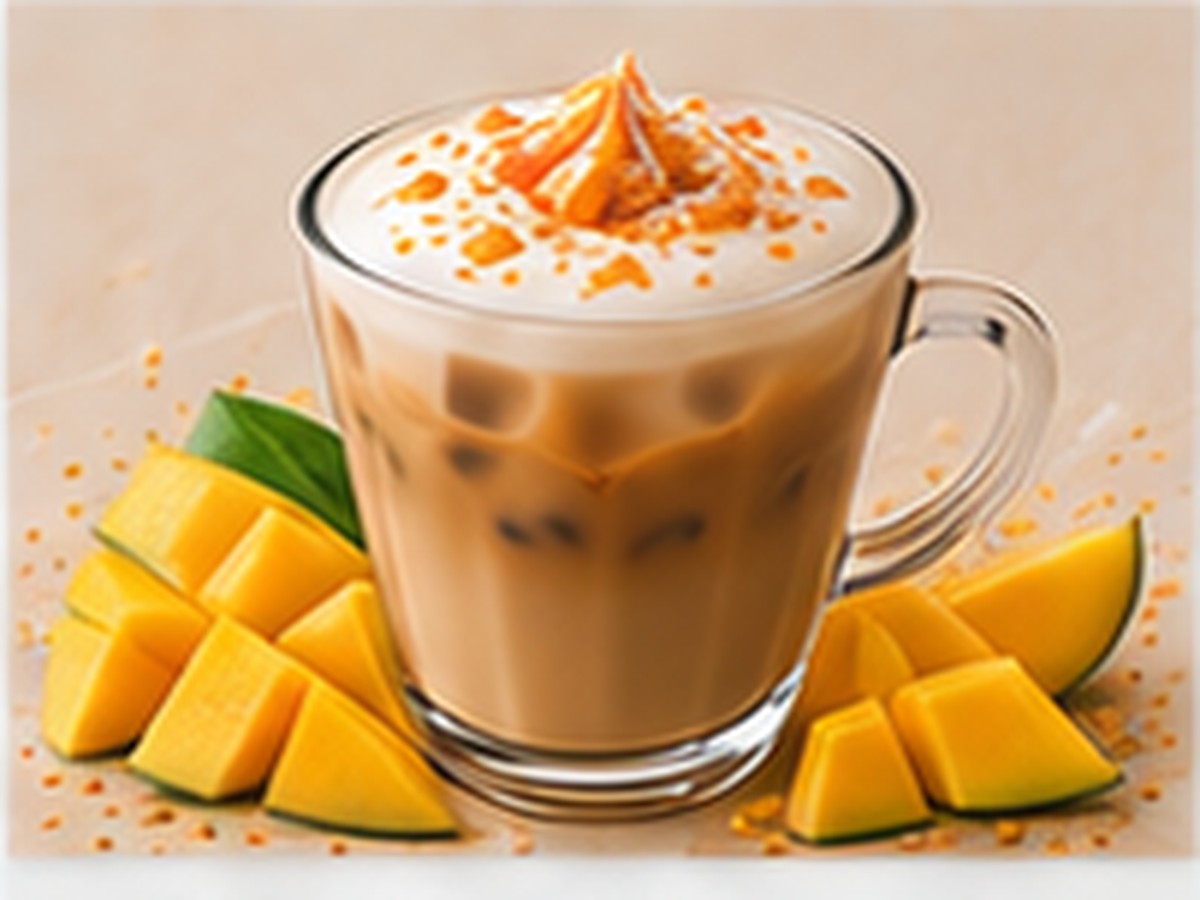 Sirup-Cappuccino