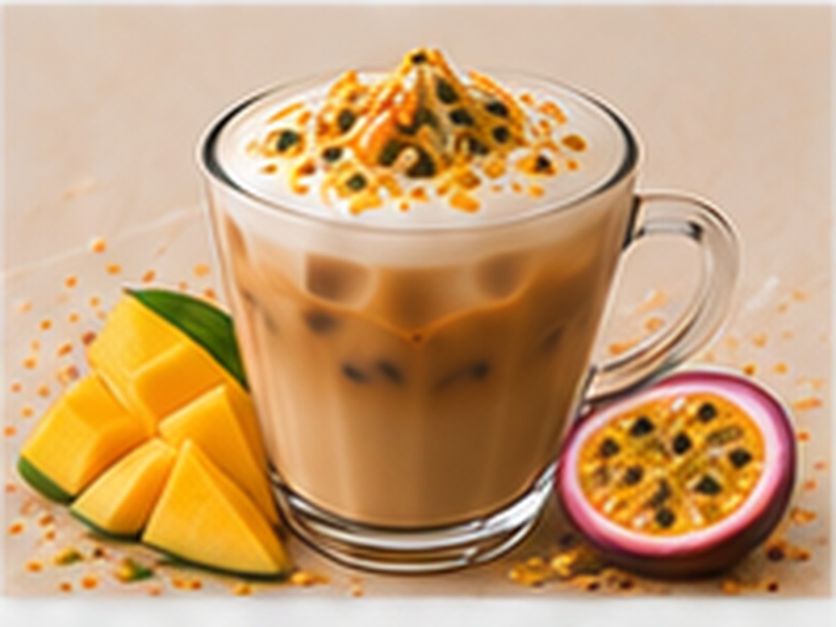 Sirup-Cappuccino