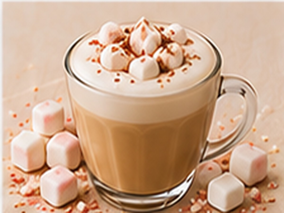 Sirup-Cappuccino
