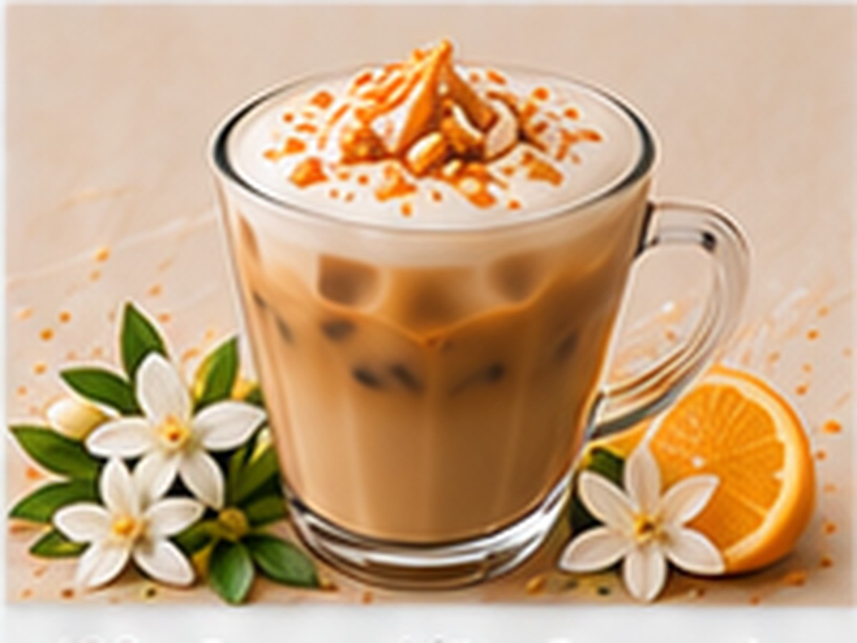 Sirup-Cappuccino