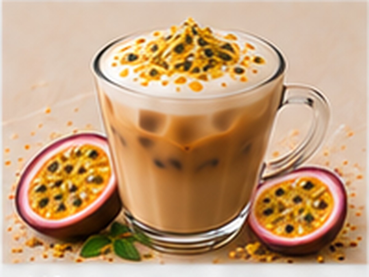 Sirup-Cappuccino