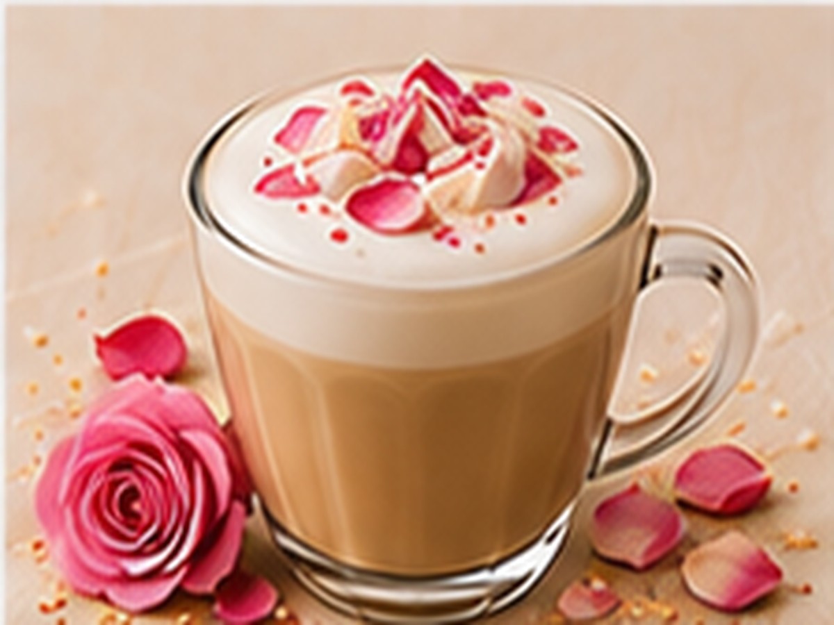Sirup-Cappuccino