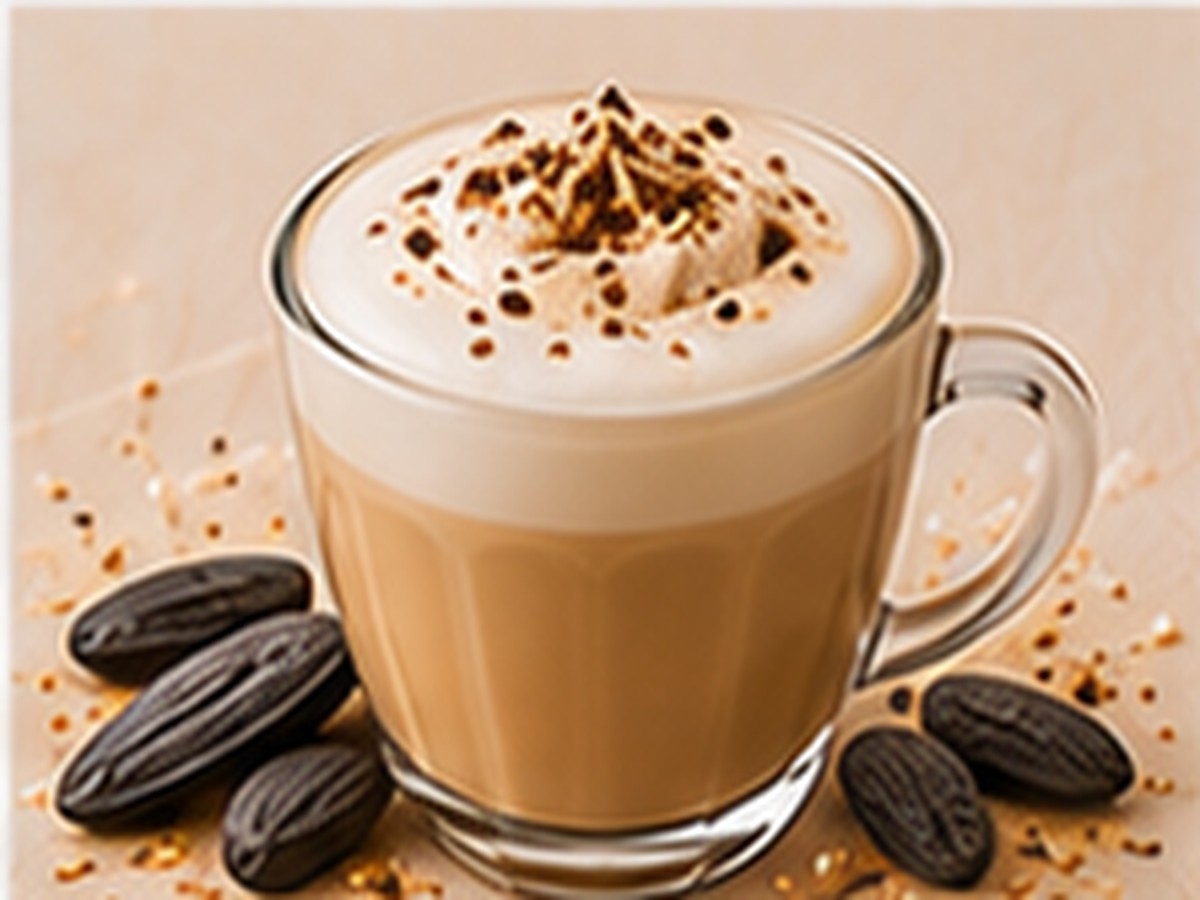 Sirup-Cappuccino