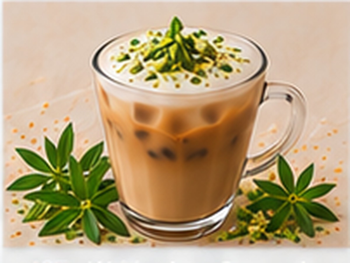 Sirup-Cappuccino