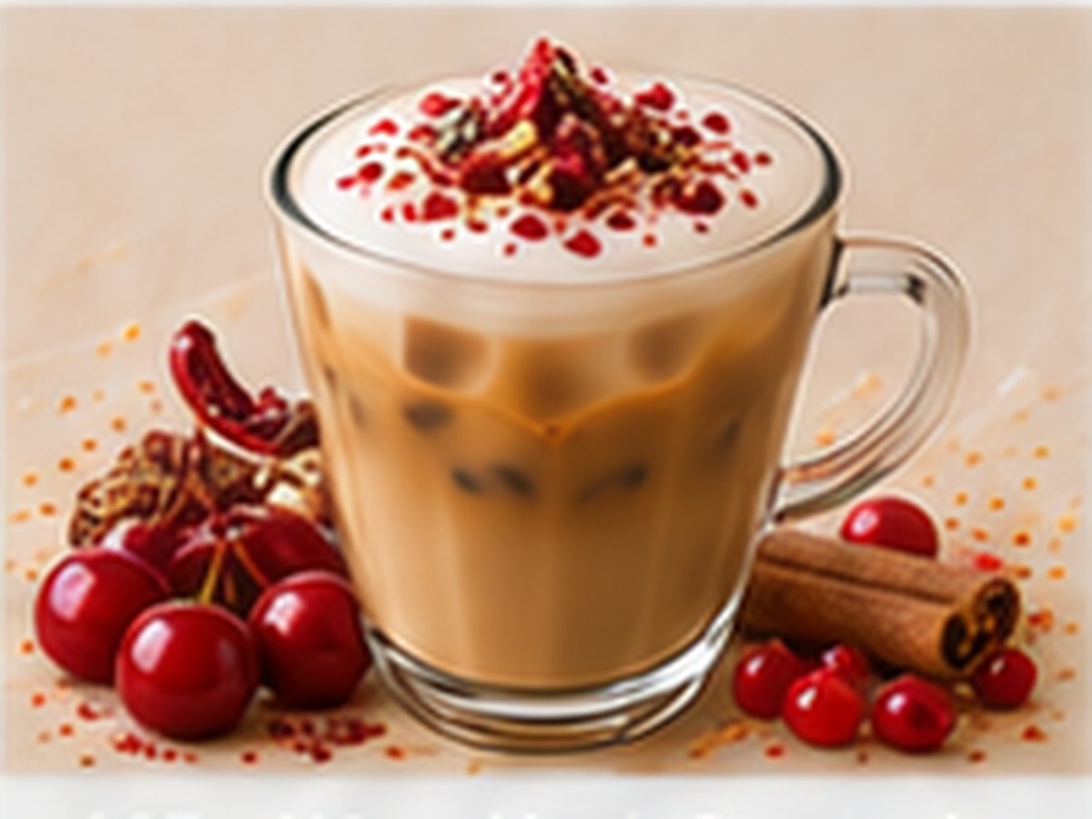 Sirup-Cappuccino